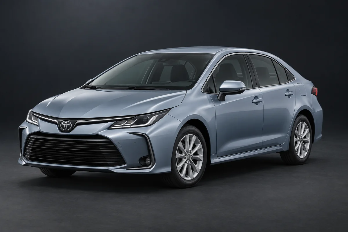 ИИ-иллюстрация Toyota Corolla