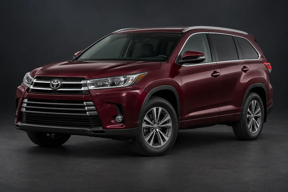 ИИ-иллюстрация Toyota Highlander