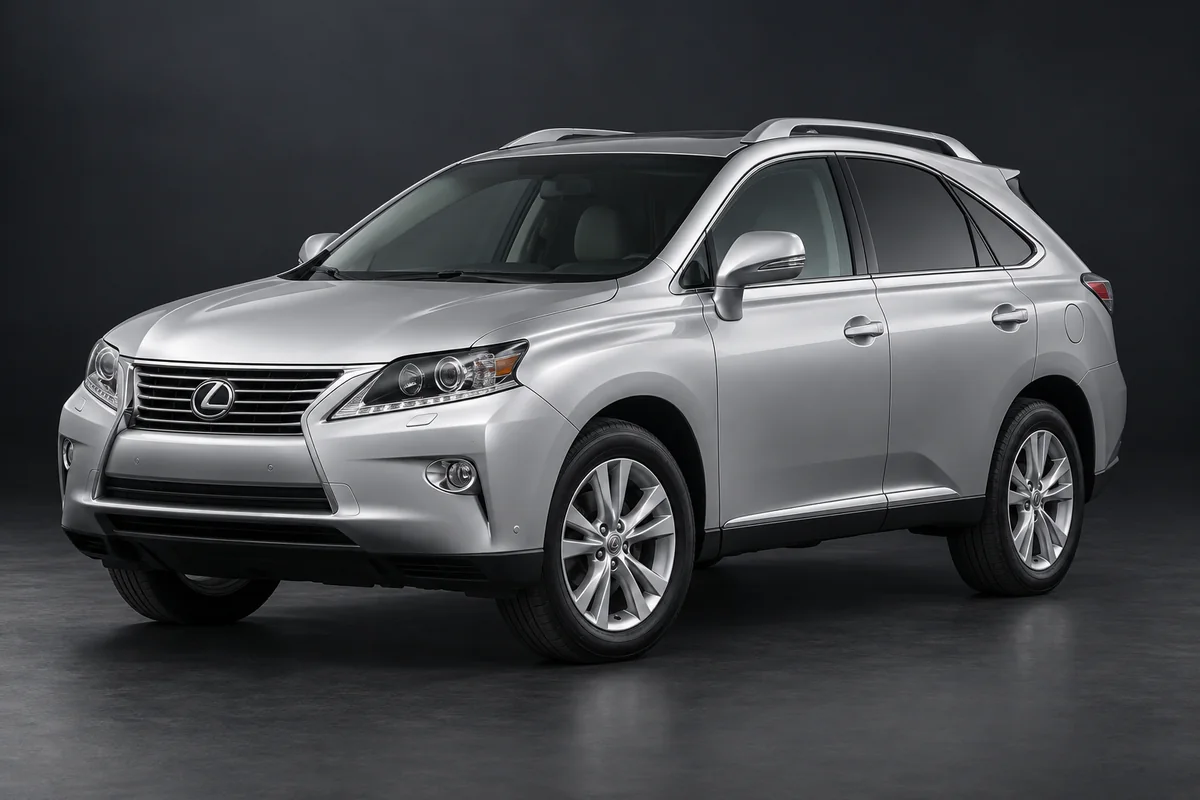 ИИ-иллюстрация Lexus RX
