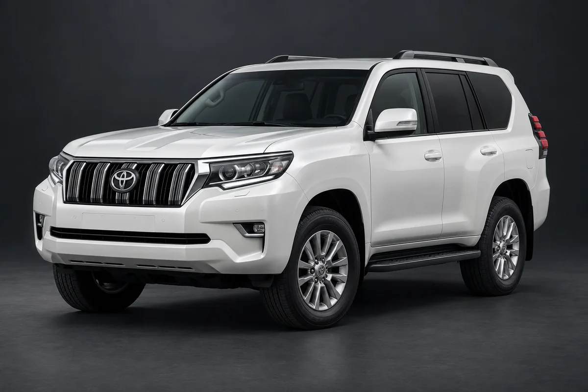 ИИ-иллюстрация Toyota Land Cruiser Prado